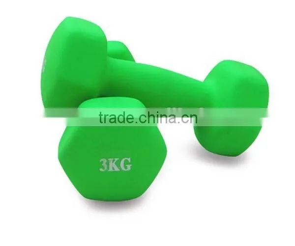 Exercise Equipment Cast Iron Neoprene Dumbbell for Women photo-2