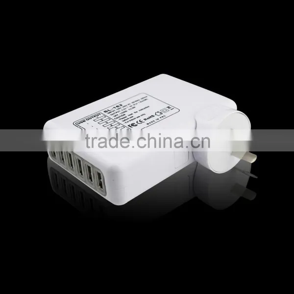 Double 6 USB 4000MA UK EU US AU Universal Multi Plug Adapter photo-3