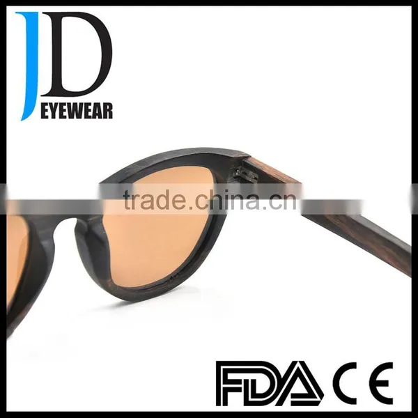 2016 FDA Wholesale Mirror Lens China Bamboo Sunglasses Custom Logo Polarized Wooden Sunglasses photo-6