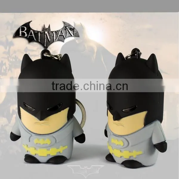 Custom Soft Pvc Batman Keychain photo-2
