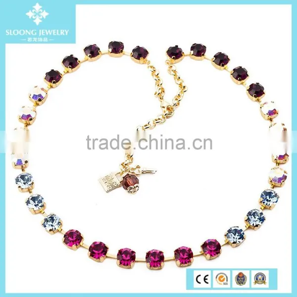 Wholesale Stock Necklace Crystal Jewelry Findings photo-2