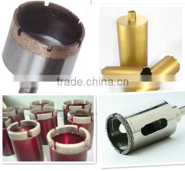 Brazed Segmented Diamond Dry Drilling Core Drill Bit for Granite photo-5