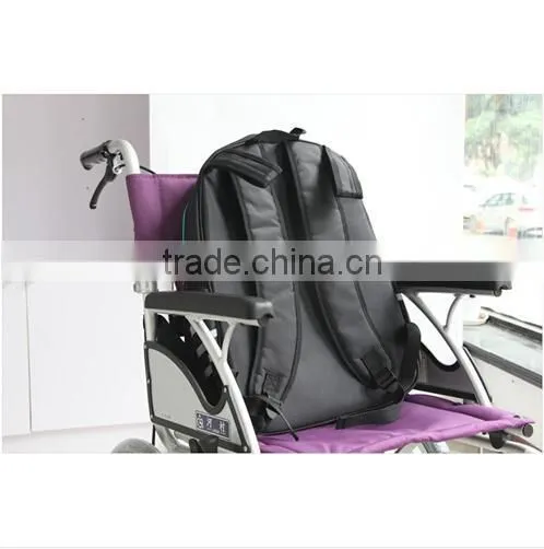 Large Storage Mesh Side Pocket Power Electric Wheel Chair Bag With Padded Loop Luxury Backpack Wheelchair Bag photo-4