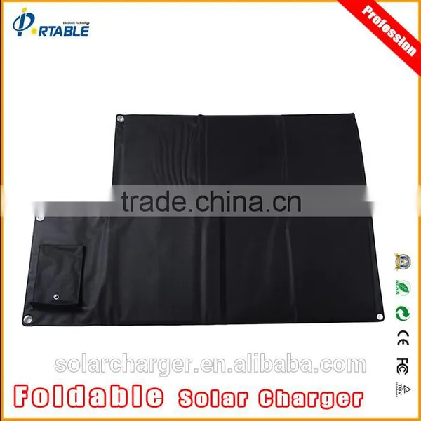 2016 Hot Exquisite Portable Foldable Cell Phone Charger Solar Panels 60W Flexible Solar Charger photo-2