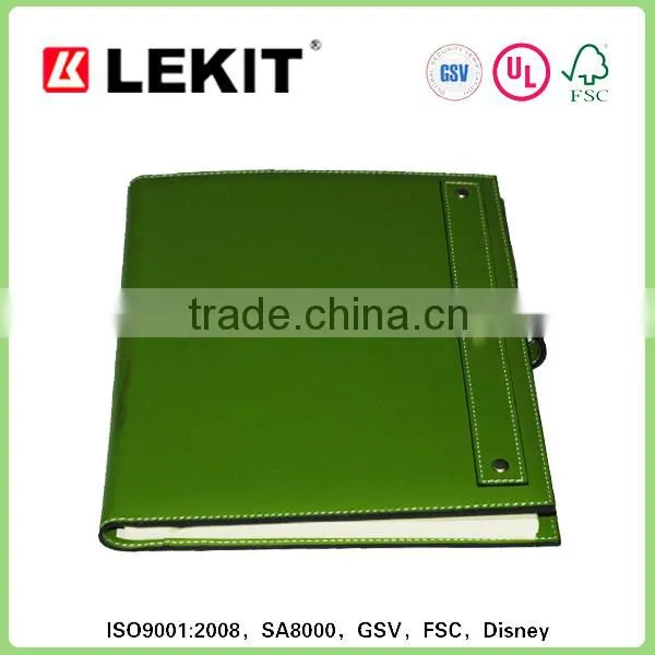 High Quality Leather Loose Leaf Notebook