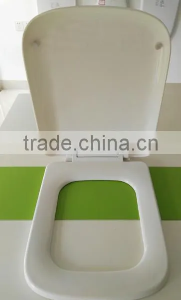 India Style Deluxe Square Plastic Toilet Seat photo-4