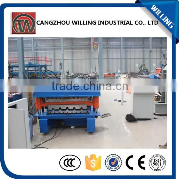 Metal Roofing Sheet Double Layer Roll Forming Machine photo-2