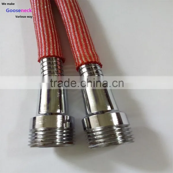 Gooseneck Flexible Tube, Appearance Braid PET&NYLON Metal Gooseneck