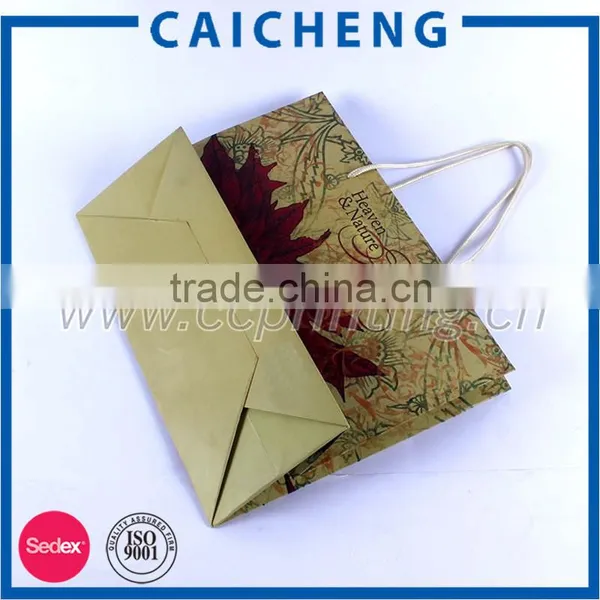 Tea Paper Packaging Bag With Ribbon Handles photo-6