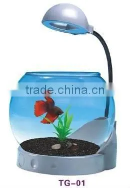 Glass Mini Fish Tank /mini Aquarium/ Mini Desk Fish Tank