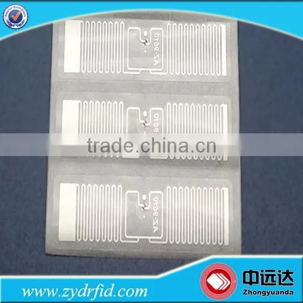 860~960MHz UHF Inlay ISO18000-6C/EPC GEN2 RFID Inlay RFID AH3-9627 Dry Inlay photo-3