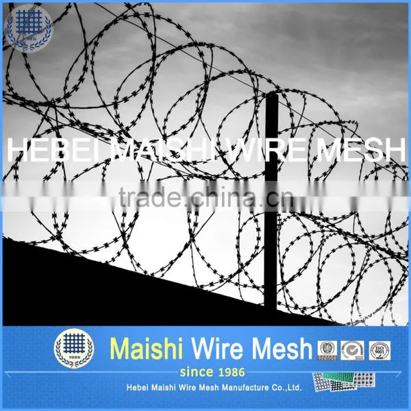 Security Fencing Flat Wrap Barbed Tape Factory photo-2