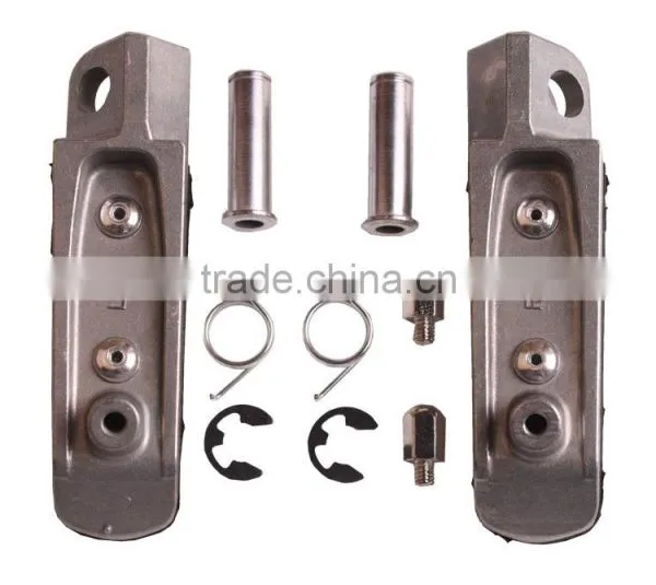 Front Footrests Foot Pegs For KAWASAKI ZZR1400 ZX-14 ZX14 GTR1400 ZG1400 06-12 photo-2