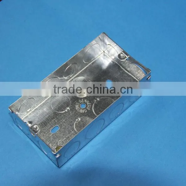Junction Box- BS4662--3x6/2gang /GI Box 47mm photo-4