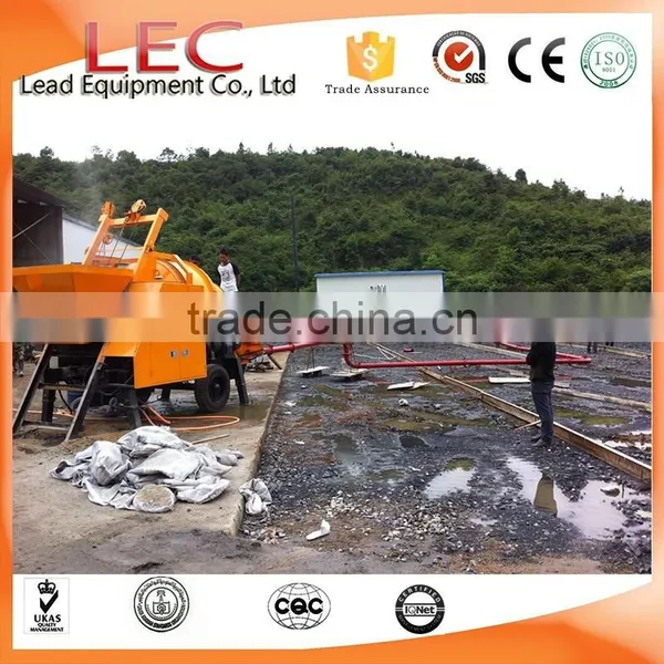 LCMP30 Construction Machine Concrete Mixer Tank and Pump photo-4