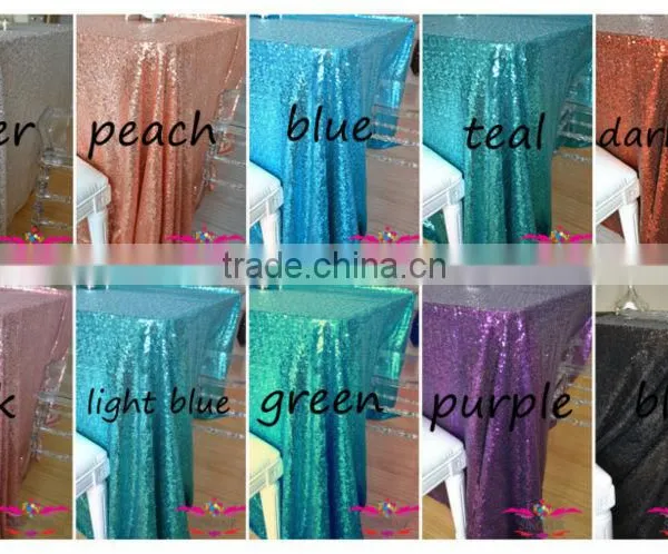 Wedding Sequin Table Linens photo-2