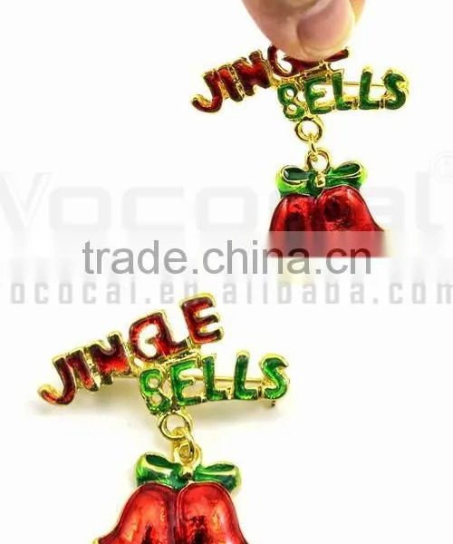 Alloy Brooch Pin for Christmas Theme Party Decoration Gift photo-2