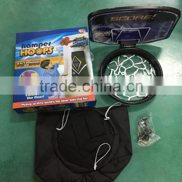 2-In-1 Basketball Hoop and Hamper /hamper Hoop / Basketball Hoop photo-5