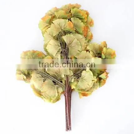 SJ070916 Colorful Folium Ginkgo Leaf photo-5