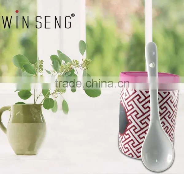Coffee Ceramic Airtight Storage Canister With Handle photo-4