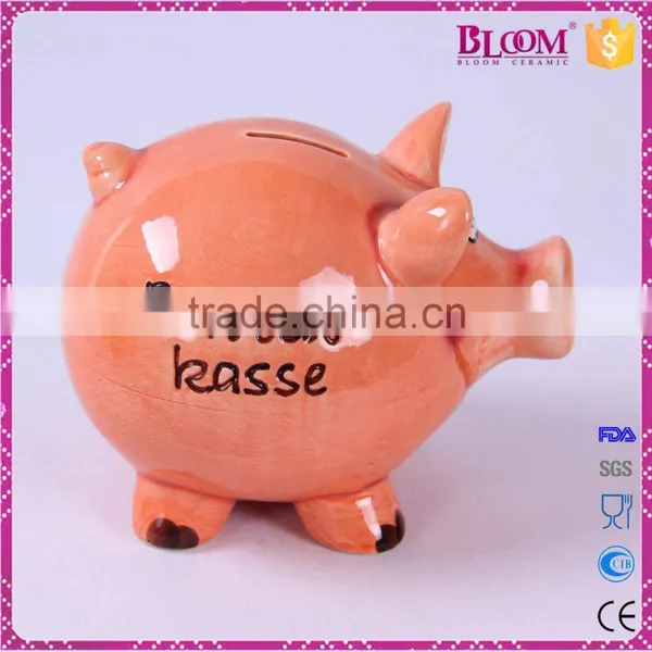 Factory Direct Sale Unique Pig Ceramic Money Box photo-4