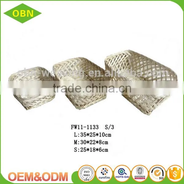 Handicraft Sets Customized Colored Cheap Wicker Bread Baskets photo-2