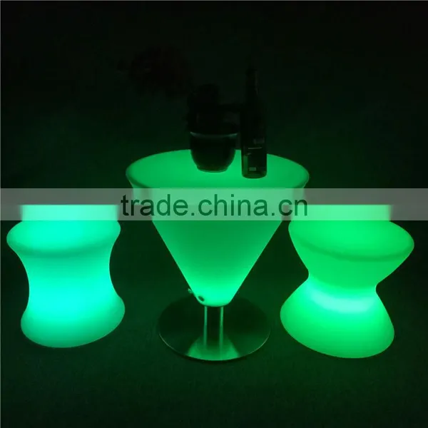 Modern Solar Charging Growing Lighting Colors Change Plastic LED Stool With CE,ROHS,SGS Certificate photo-5