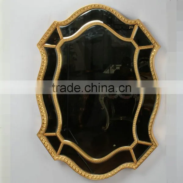 Baroque Mirror Frame Irregular Bathroom Mirrors photo-4