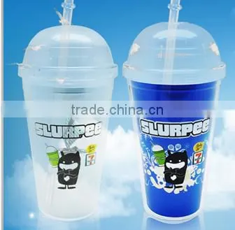 Clear Dome Lid Tumbler Double Wall photo-2