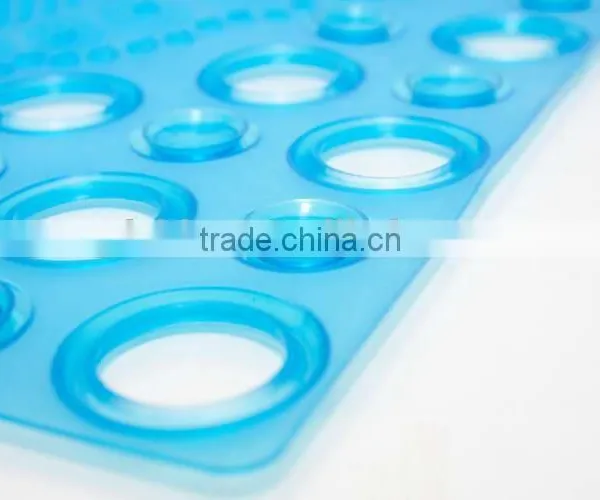 Manufacturer Anti Bacteria Round Anti Slip Pvc Bath Mat photo-4