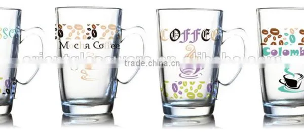 6oz 8oz 10oz 12oz Color Printing Glass Coffee Mug photo-4