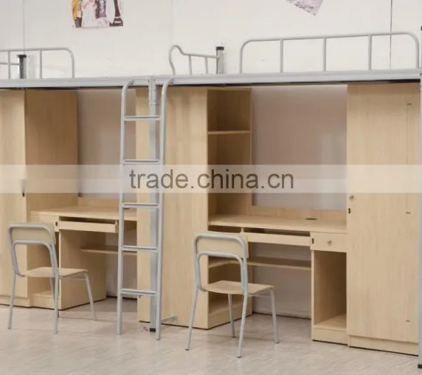 Comfortable Hotel Metal Bed Frame Loft Bunk Bed Metal Bunk Bed Parts photo-5