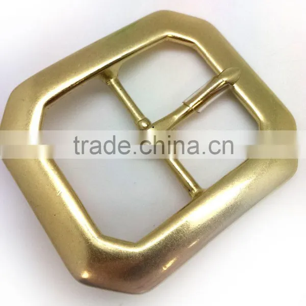 1-1/2" Solid Brass Center Bar Buckle With One Prong, Belt Buckle photo-3