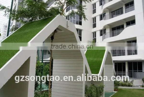 China Factory Price Artificial Green Grass Plant Wall for Garden photo-4