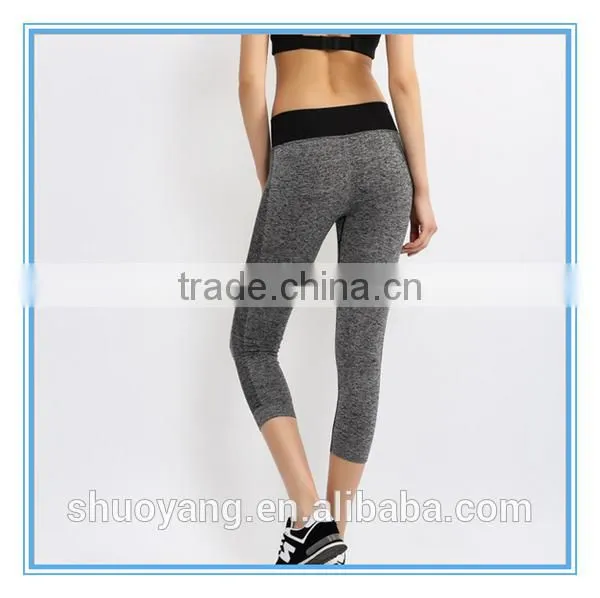 Top Quality Fitness Elastic Pants Women Dance Yoga Sports Pants Tights Gym Workout Clothing Fashion Legging photo-5