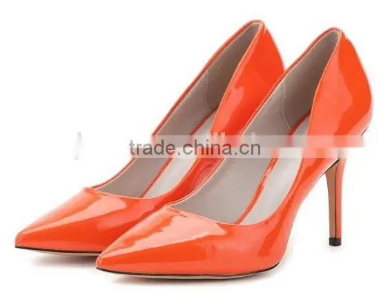 GZY Women High Heel Shoes Slip-on High Quality Guangzhou Stock Fashion Direct Sell Price Fashionable 2017 photo-4