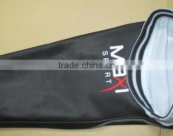 Kroad Compression Calf/Leg Sleeves With OEM, Silicon Gripper on Top, Flat Lock Stitching Seam photo-4