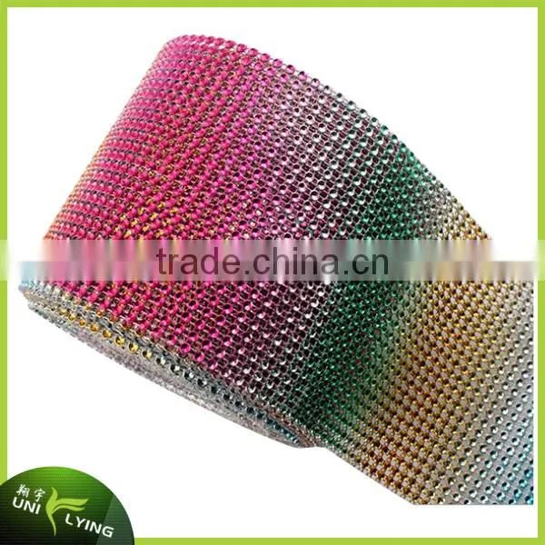 10 Yards Gold Plating Plastic Mesh For Craft Decoration