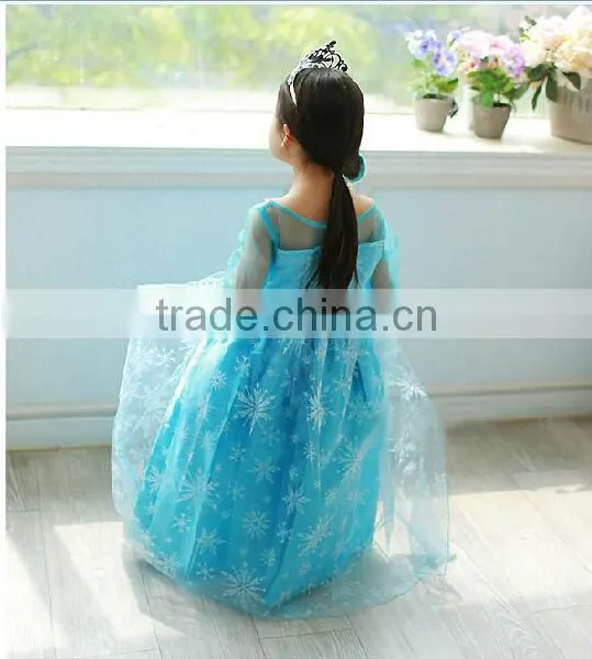 New Arrival Baby Girls Dress Wholesale Kids Tulle Dress Child Clothes photo-4
