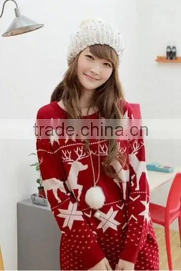 2016 Beautiful Knitted Christmas Sweaters Uglysweaters Pullover Sweater photo-3