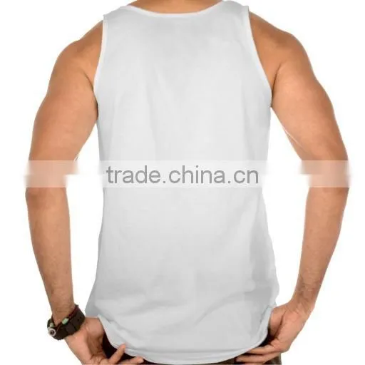 Hot Sale Custom Logo Breathable Summer Muscle Tank Top photo-6