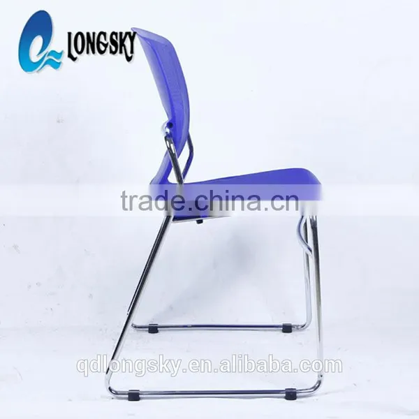 LS-4025 Wholesale Stacking up Plastic Conference Comfortable Meeting Office Chairs photo-3