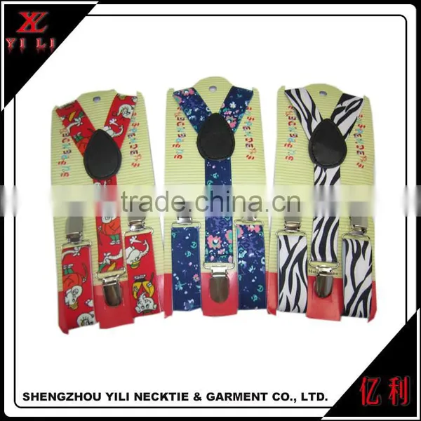 Colorful Mini Boys Elastic Suspenders photo-2