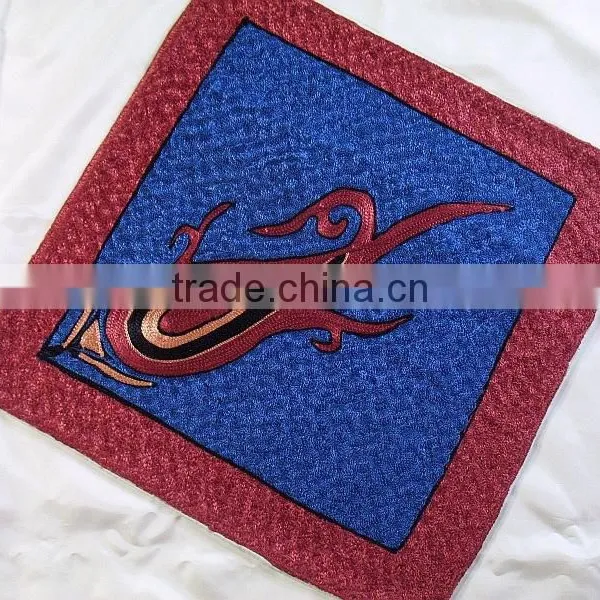 Kashmir Embroidered Kashmir Decorative Pillow Cushion photo-2