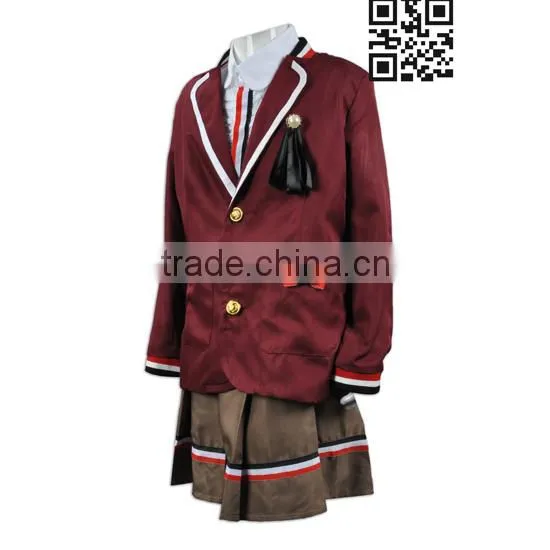 Wholesale School Dress School Unifrom Design Girls Skirt photo-2