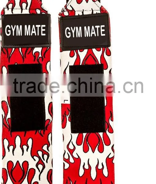 Gym Sport Custom Crossfit Wrist Wraps, Weight Lifting Wrist Wraps photo-4