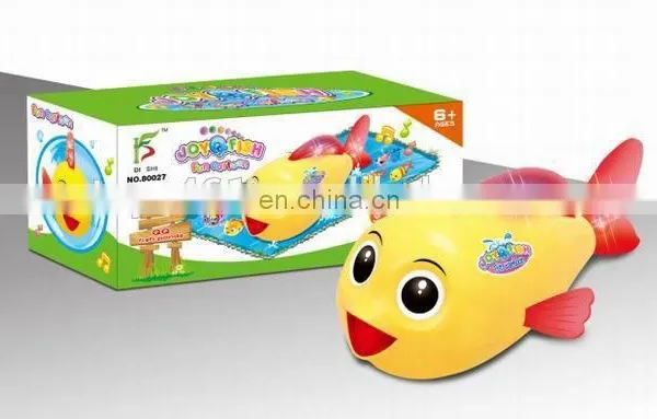 2013New Arrival Plastic Electroni Funny Lay Eggs Fish, Colorful Lay Eggs Fish Toy With Dazzling Light And Wonderful Music photo-2