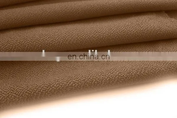 Winfar Textile 75D DTY Polyester Spandex Ramie Scuba Knit Fabric For Dress Skirts photo-5