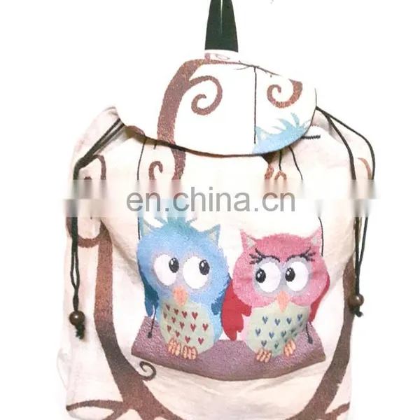 Handloom Cotton Canvas Shoulder Shopping Tote Bags photo-2