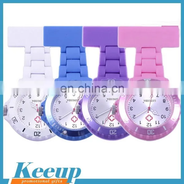 Finest Premiums Dolphin Shape Stainless Steel FOB Nurse Watch photo-2